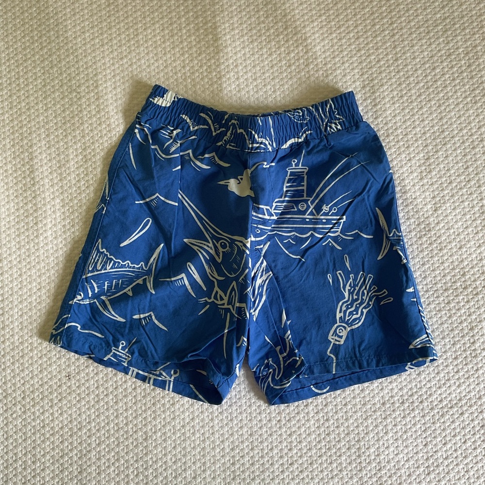 Colorful Patterned Swim Shorts Set - Picture 2 of 8